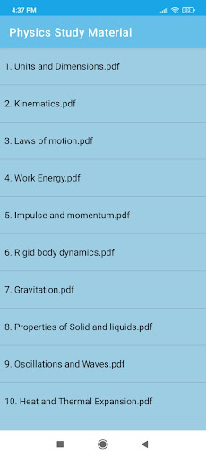 Physics by Vikas Yadav