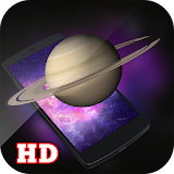3D Realistic Saturn LWP HD icon