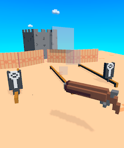 Voxel Shooting Idle