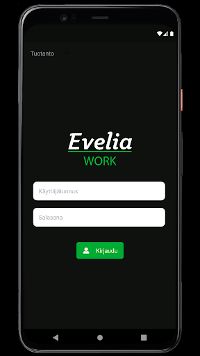 Android application Evelia.work screenshort