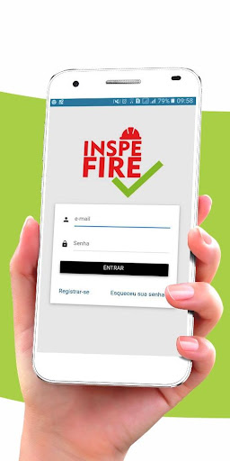 Android application INSPEFIRE screenshort