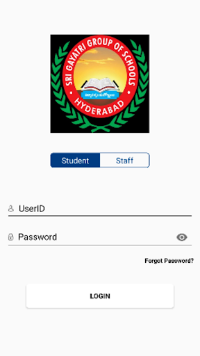 Android application Sri Gayatri School screenshort