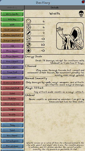 The Grave Compendium Screen 3