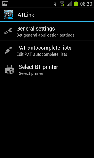 PATLink Screen 3