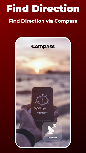 Satellite Finder & GPS Compass Screen 2