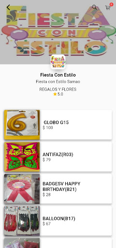 Android application Dónd? screenshort