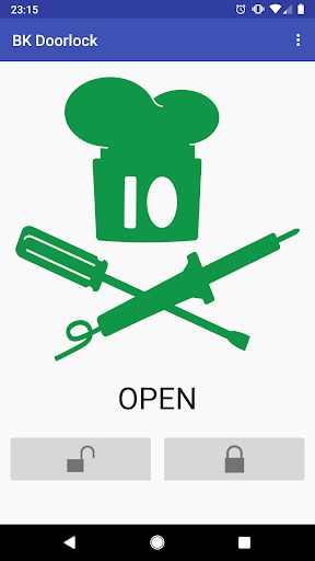 Binary Kitchen Doorlock Screen 2