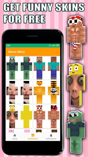 Funny Meme Skins for Minecraft Screen 3