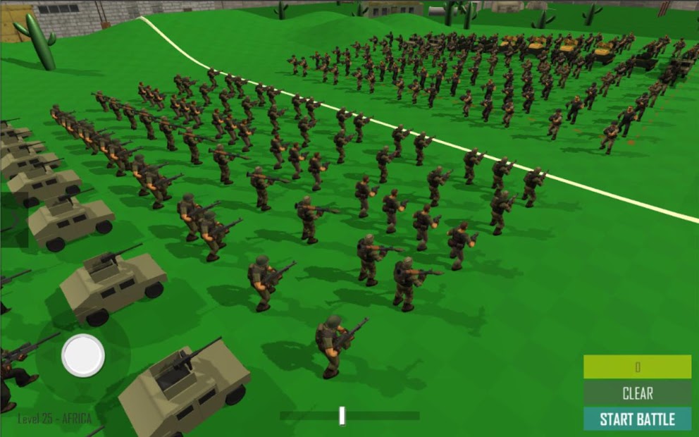 Captura de Pantalla 9 World War Modern Epic Battle Simulator android