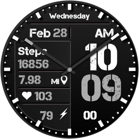 CC Digital 07 Watch Face screenshot 15