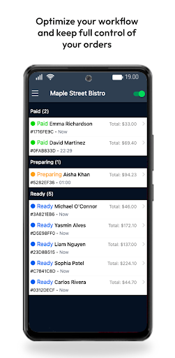 Order Manager Screen 2