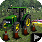 Tractor Parking Car 3D icon