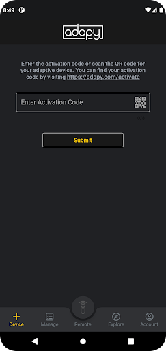 Adapy Screen 2