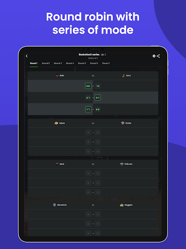 Screenshot of Tourney - Tournament Maker App