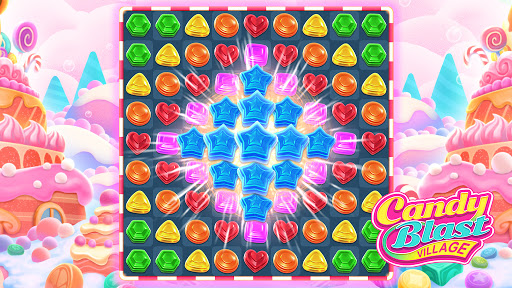Candy Blast Village : Match-3 Screen 2