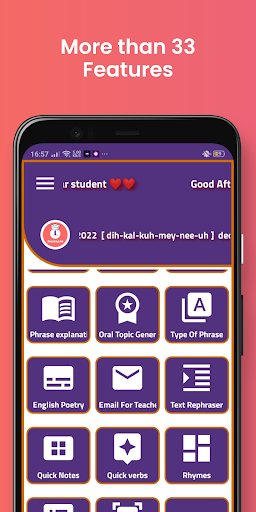 Android application English4LMD screenshort