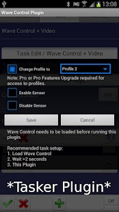 Wave Control Capture d'écran