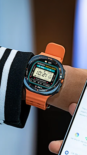 N-SPORT408 Classic Dial Face Screen 2