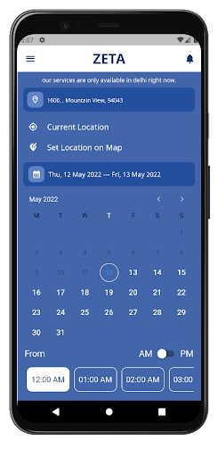 Android application Zeta screenshort
