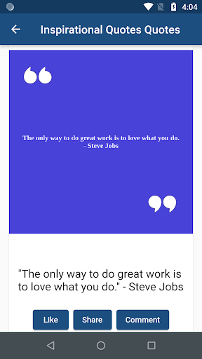 Mindful Quotes Daily Screen 3