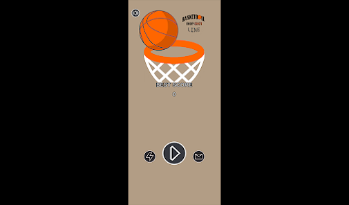 Basketball Hoop Shot Line 16