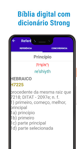 Android application Bíblia Strong Premium screenshort