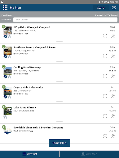 Screenshot of Visit Louisa