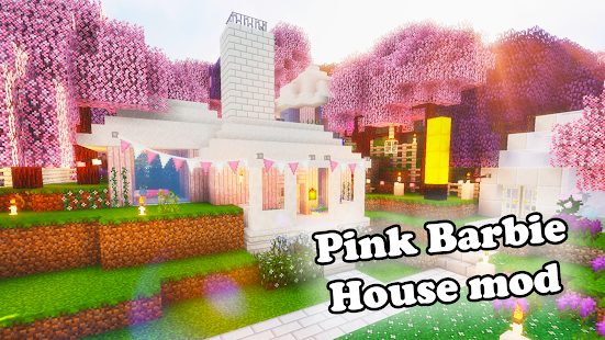 Mod Barbie Pink House for MCPE 3.0 APK screenshots 1