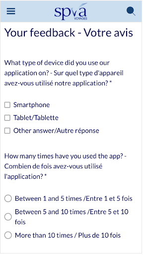 SPVA Voyages Destinations