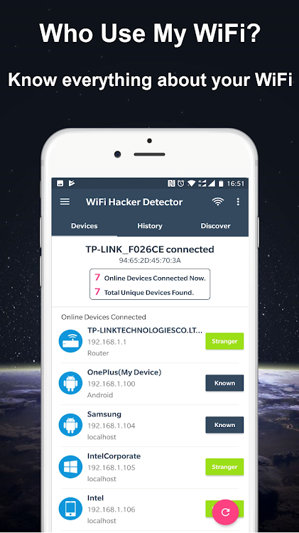 WiFi Detector: Who Use My WiFi - 1.1.36 - (Android)