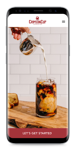 Android application Crimson Cup Coffee screenshort