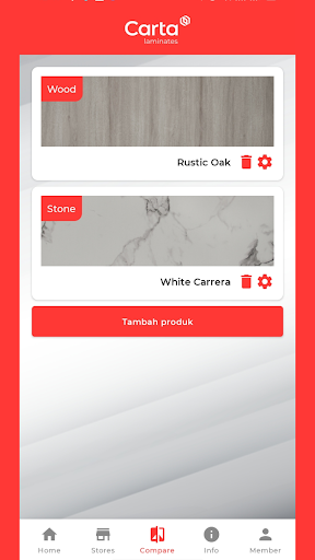 E-Carta Screen 3