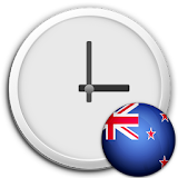 New Zealand Clock & RSS Widget icon