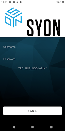 Android application Syon Capital screenshort
