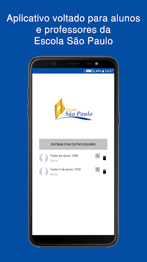 Android application Escola São Paulo screenshort