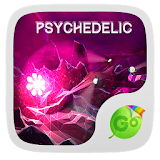 Psychedelic GO Keyboard Theme icon