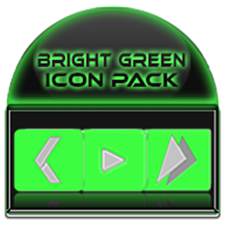 Bright Green Icon Pack apk