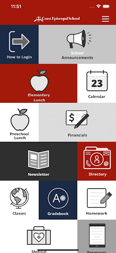 Android application Coast Episcopal | MyCES Portal screenshort
