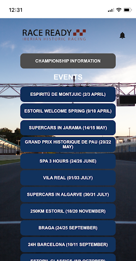 Android application Race Ready screenshort