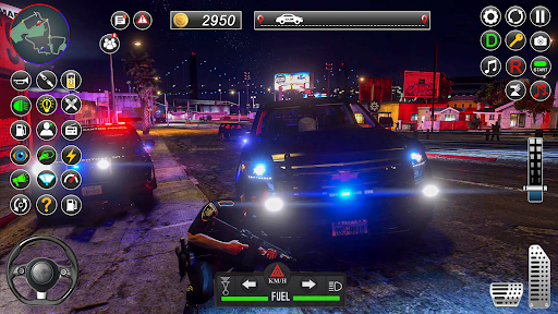 NYPD Police Jeep Driving Games Screen 2