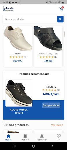 Daniels Zapateria Screen 2