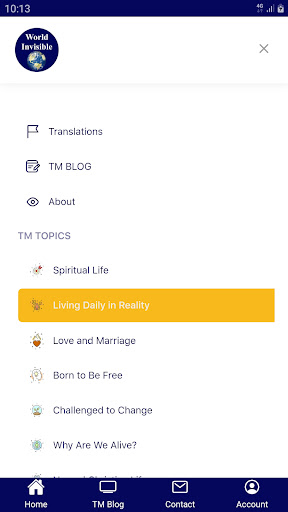 Living Daily in Reality Screen 3