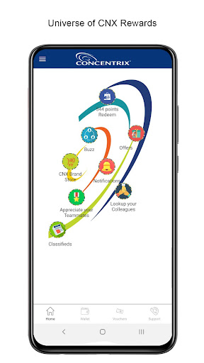 Android application CNX Rewards screenshort