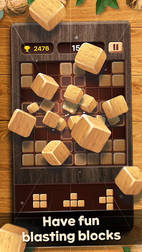 Walnut Wood Block Puzzle Screen 2
