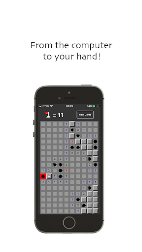 Android application Dragon's Systems Minesweeper screenshort