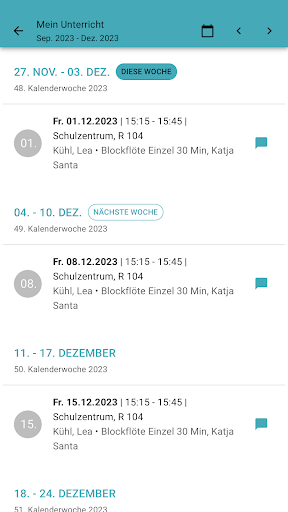 Musikschule der Stadt Lünen Screen 2