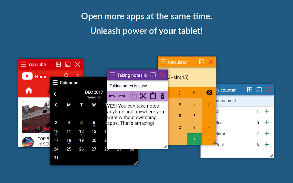 Multi Tab: Experience Real Multitasking on Your Android with Floating Apps