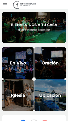 Android application SomosCCH screenshort