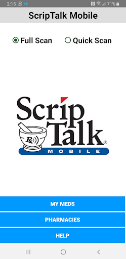 Android application ScripTalk Mobile screenshort