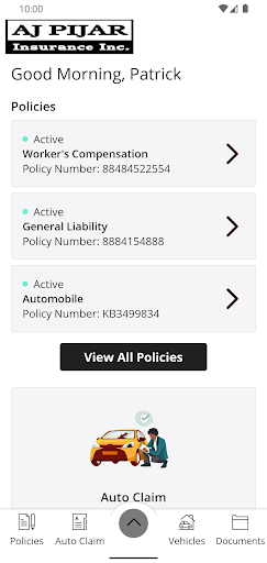 AJ Pijar Insurance, Inc. Screen 2
